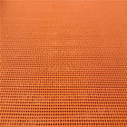 Εξασθενίστε το ανθεκτικό πορτοκαλί ντυμένο PVC ύφασμα πλέγματος πολυεστέρα για την έδρα 50 μέτρο ανά ρόλο προμηθευτής