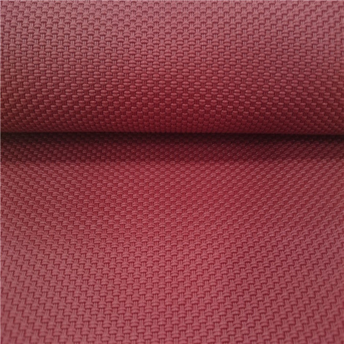 Ντυμένο PVC υφαμένο πλέγμα ύφασμα για τα υπαίθρια κλωστοϋφαντουργικά προϊόντα υφάσματος επίπλων εδρών προμηθευτής