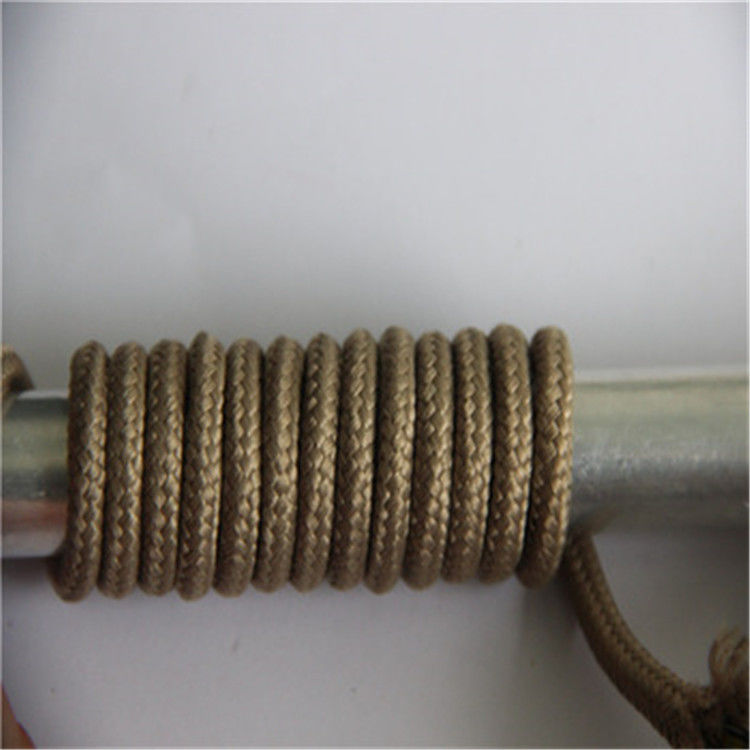 Γερό 6mm υπαίθριο σχοινί επίπλων, αντιστατικό πλεγμένο σκοινί συνήθειας γύρω από προμηθευτής